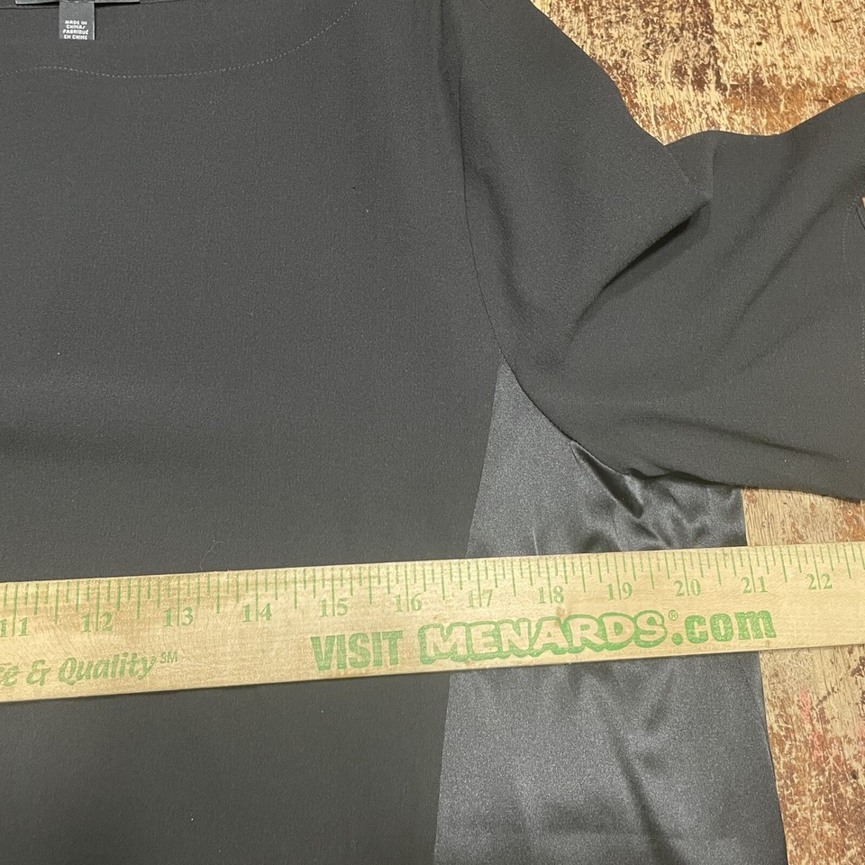 NWT EILEEN FISHER SILK CREPE K/L DRESS Size L eBay