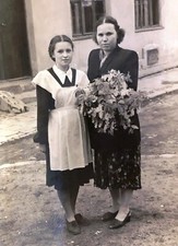 1960s Soviet Young Girl Schoolgirl Teacher Photo Vintage Portrait