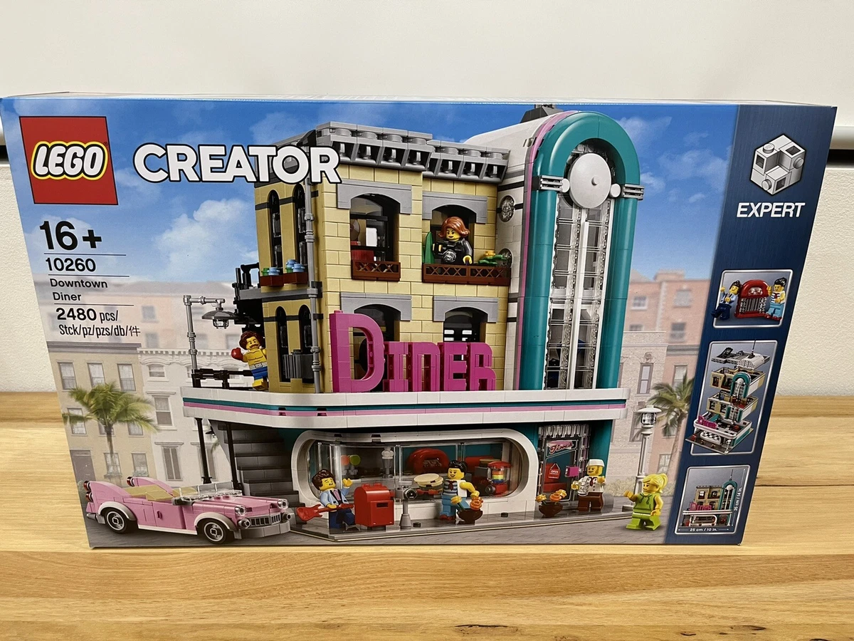 LEGO Set 10260 Creator Expert Downtown Diner eBay