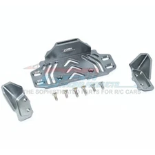 NEW GPM Aluminium Middle Battery Holder Grey : Axial SCX10 III Jeep JL Wrangler