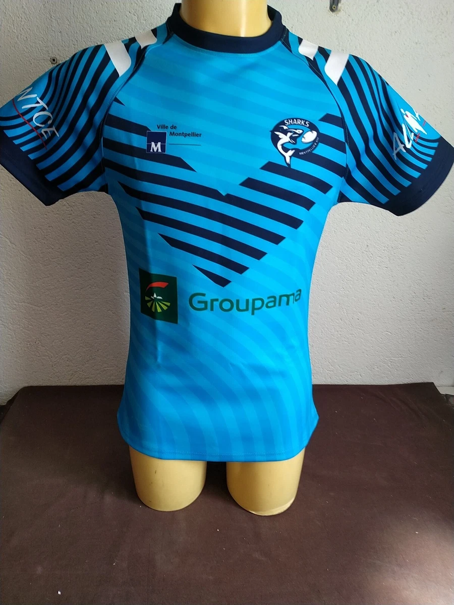 Maillot rugby C.O.S SAINT LARY porté n°13 shirt L | UK