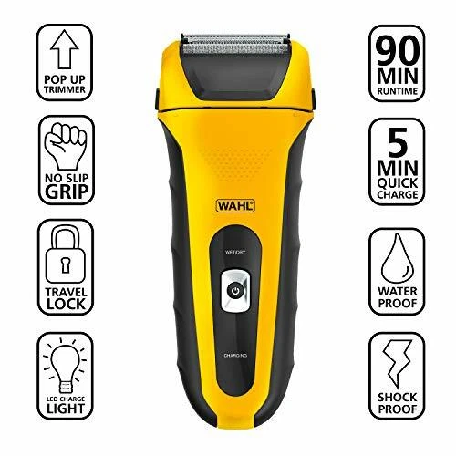 Wahl LifeProof Foil Shavers for Men Electric Razors Rechargeable WaterProof - Image 2 of 4