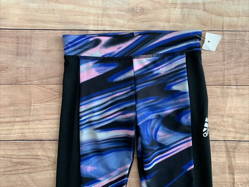 Girls Adidas AeroReady Athletic ActiveWear Leggings Size 6X NEW NWT - Picture 2 of 5