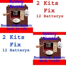 Fix Repair Renew Golf cart Battery Batteries - 2 cart  KITS