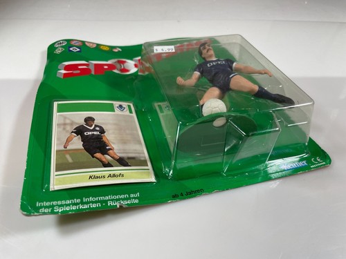 Kenner SportStars Klaus Allofs Soccer Action Figure Vintage With Card New - Picture 5 of 5