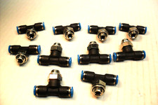 qty 10 -186157 - Festo QST-G1/8-4 push-in T-fitting New USA SELLER