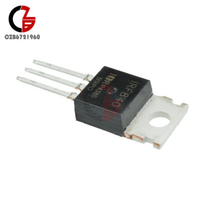 10Pcs IRF840N IRF840 N-channel 8A 500V MOSFET TO-220 IR Transistor
