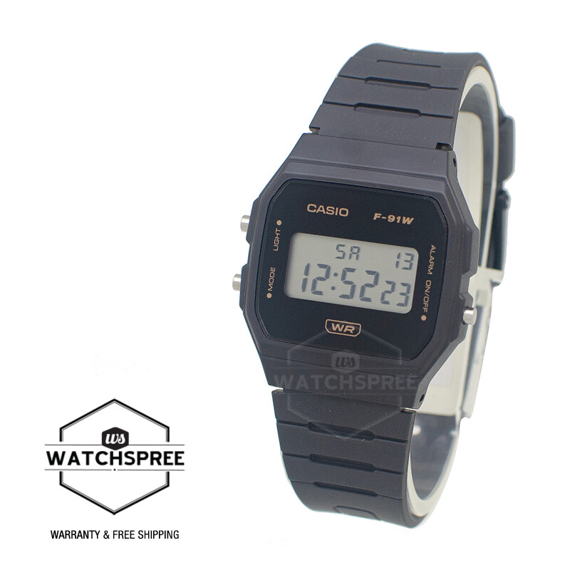 Casio Standard Digital Grey Resin Band Watch F91WB-8A F-91WB-8A | eBay