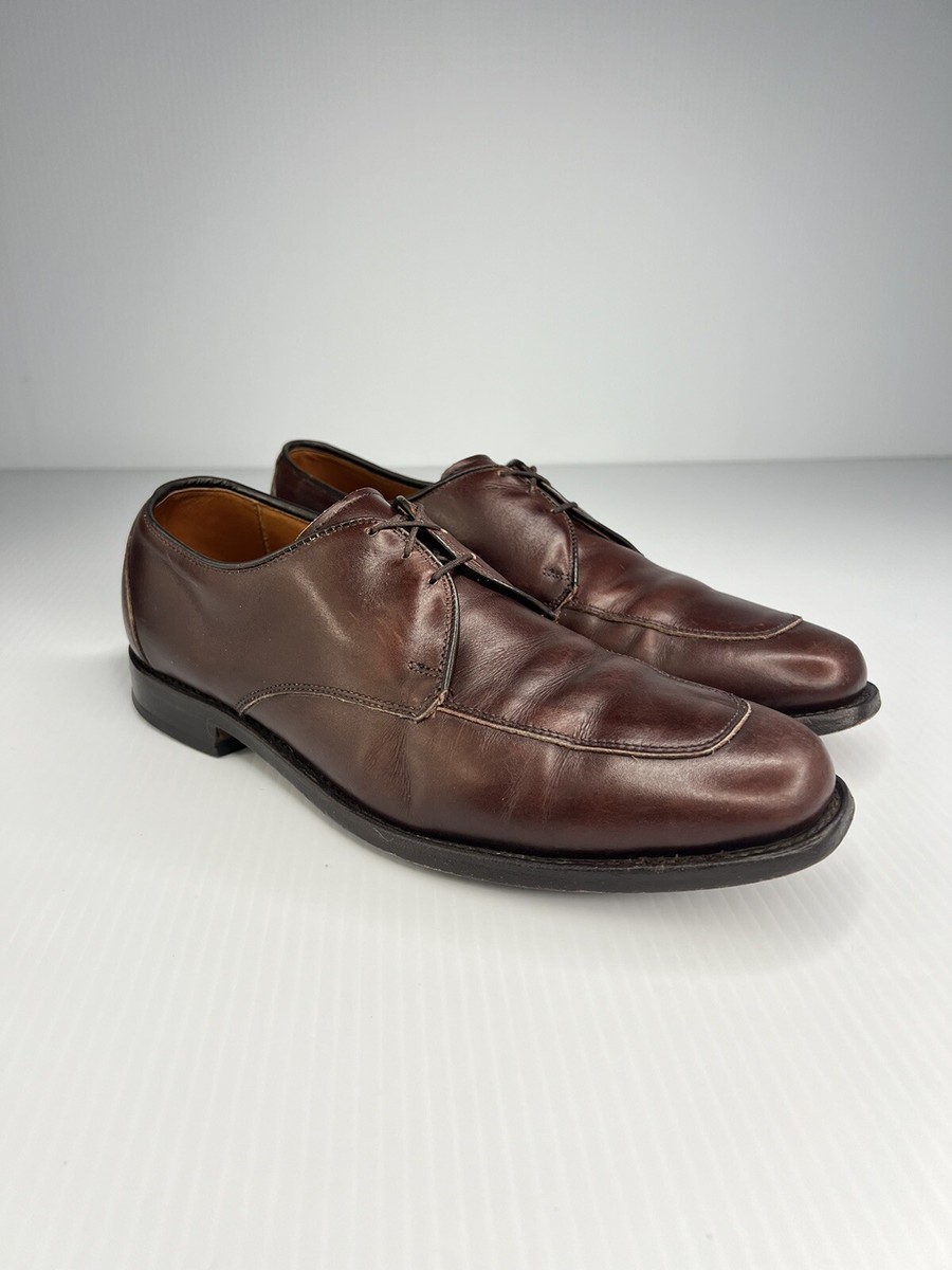 Allen Edmonds Mens Oxfords Size 9 D Burton Brown Leather  display picture 1