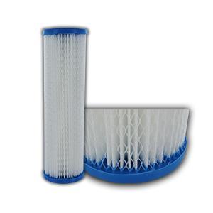 Polyester Pleated Sediment HydroLogic RO Water Filter Cartridge 2.5" x 9.875" - Picture 3 of 4