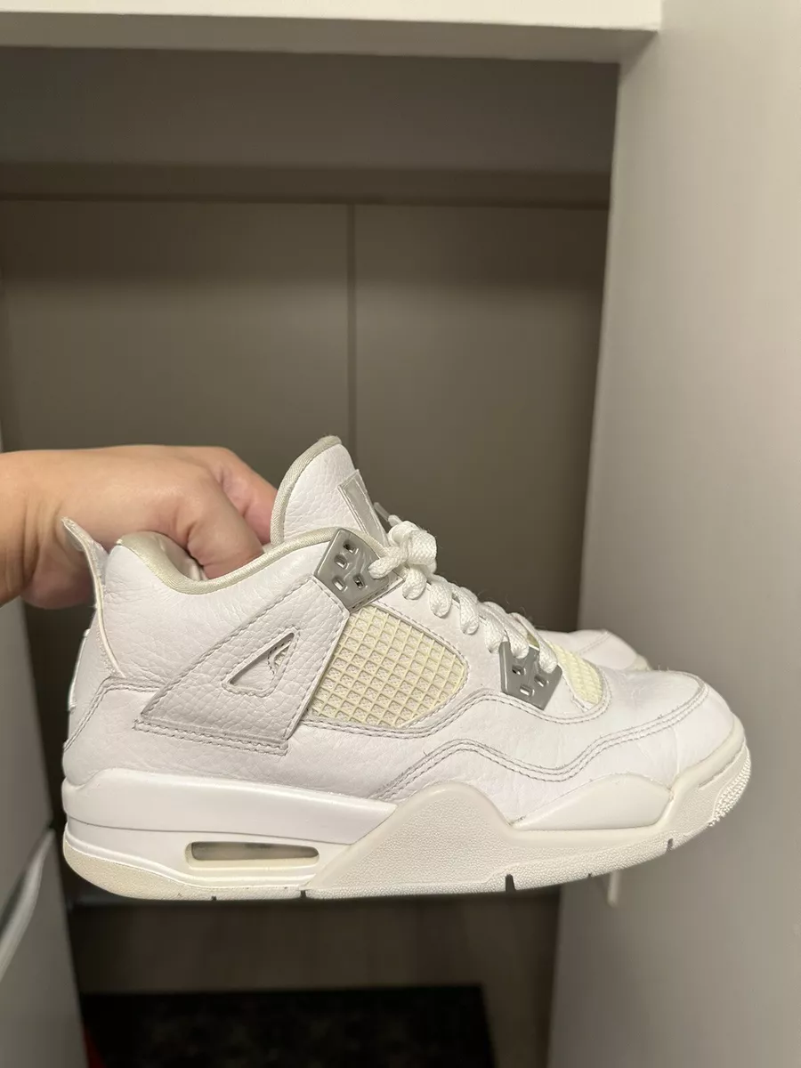 Nike Air Jordan 4 Pure Money 408452 100 Size 5Y Ships Quick