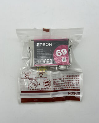 Genuine Epson 69 T0693 Magenta Ink Cartridge - New