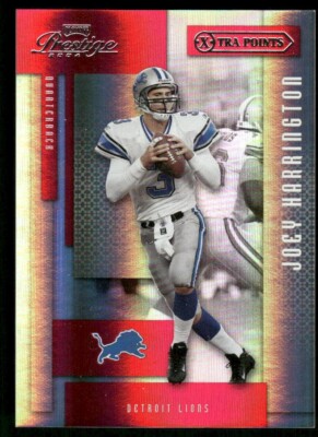 F921 JOEY HARRINGTON 2004 PRESTIGE XTRA POINTS 1/100 #49 LIONS FIRST MADE