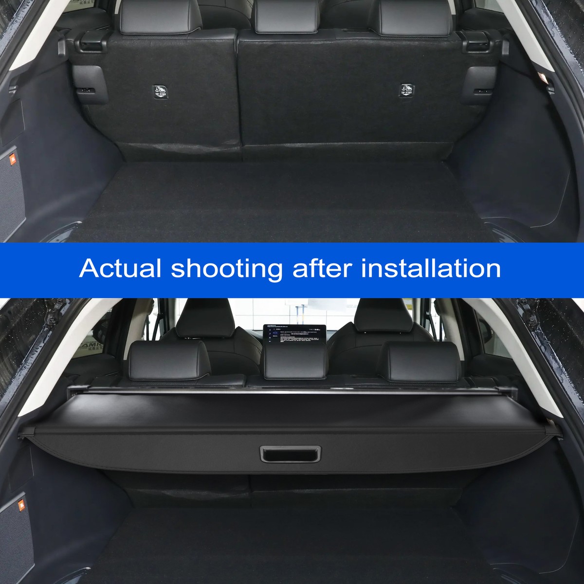 Cargo Cover for Toyota Harrier Venza XU80 21-24 Rear Trunk