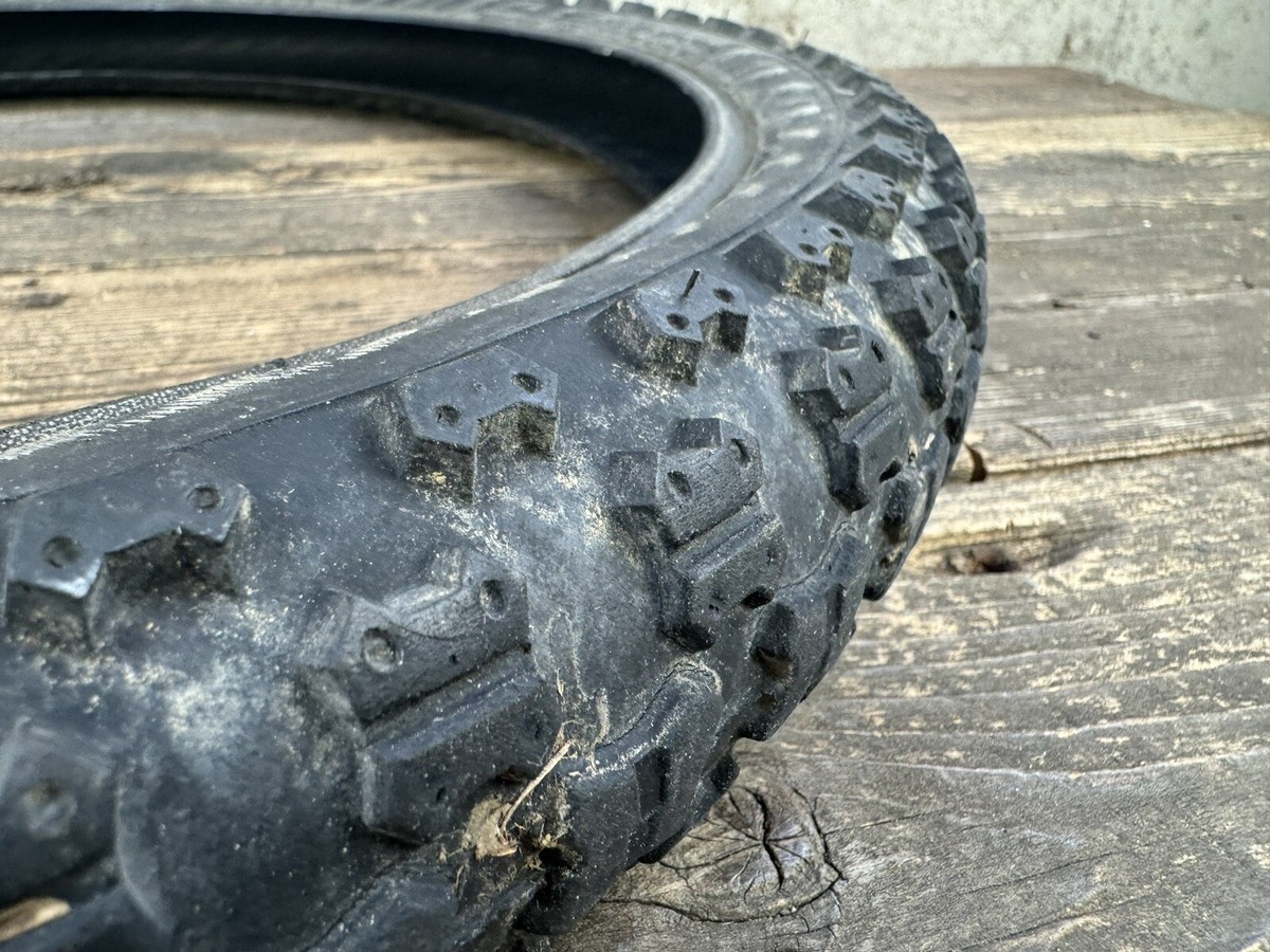 Paire De Pneus BMX Vintage Tioga Toga Competition – 20 Pouces – Noir – Mint