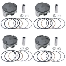 4 Set Piston Rings Pin Clips for Honda CBR600RR ABS CBR600 F5 2007-2019 STD 67mm