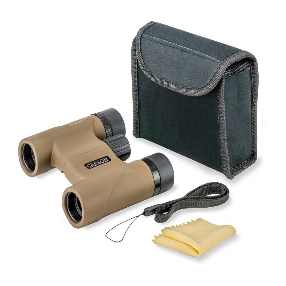 Carson Stinger 8x22mm Compact Binoculars - Lightweight - With Pouch - Image 3 of 4