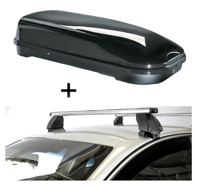 Dachbox VDPFL580L+Dachtrger K1P Alu fr fr Citroen C4 Cactus 5Trer ab 18  | eBay.de
