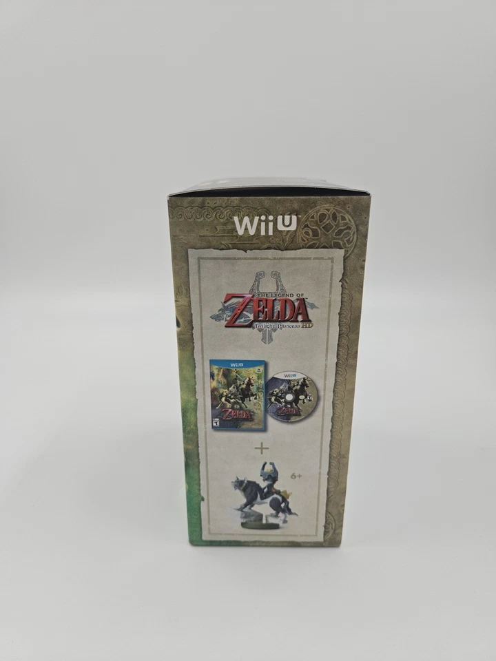 Legend Of Zelda Twilight Princess HD Amiibo Bundle Nintendo Wii U Sealed - NM - Image 2 of 4