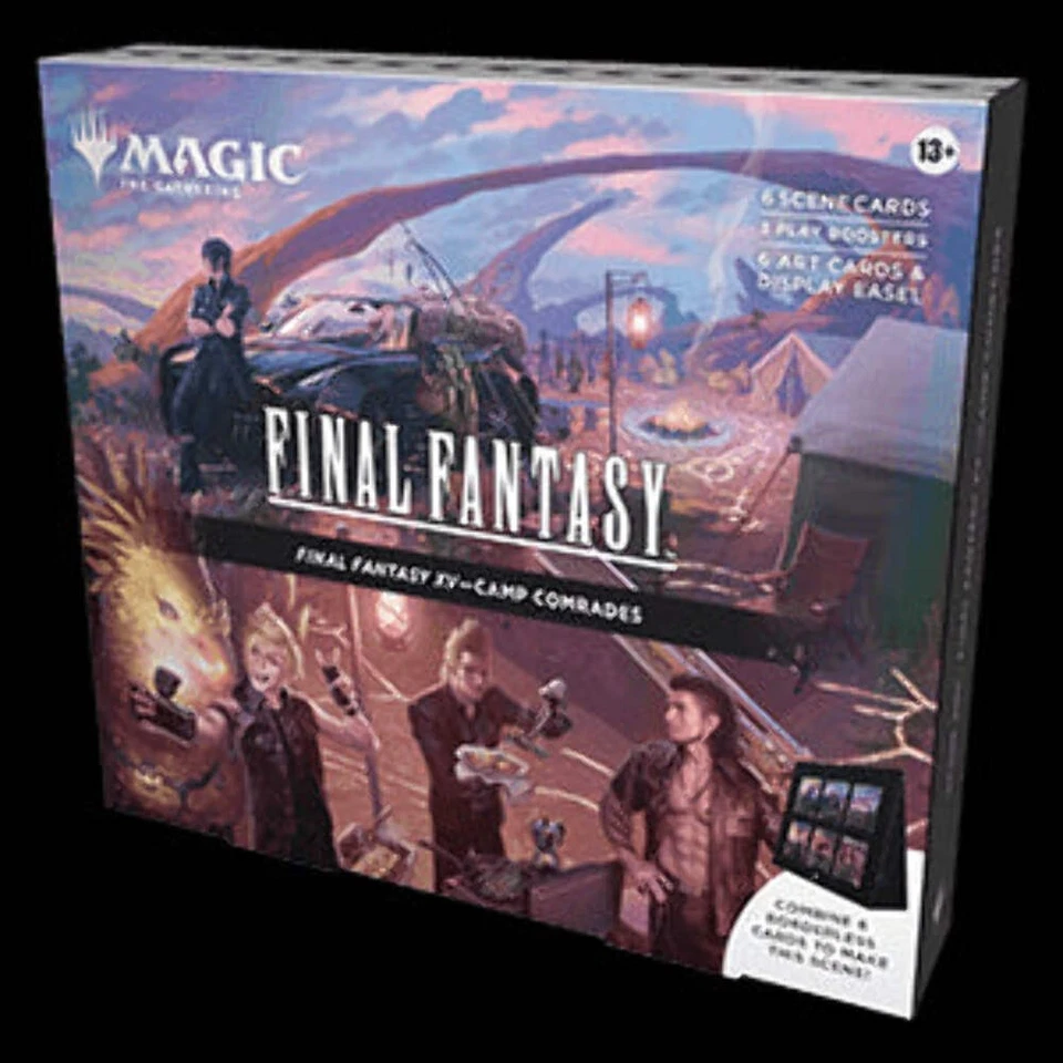 TRINKET MAGE Magic: The Gathering - FINAL FANTASY Holiday Release: "Camp Comrades" Scene Box