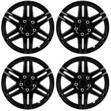 4 Pack 14 inch Hubcap Wheel Cover Heat Impact Resistant OEM Replacement