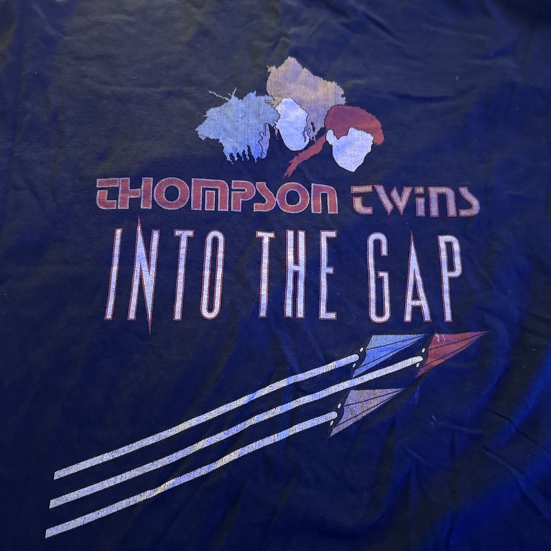 Thompson Twins Vintage T Shirt Xl Into The Gap 1989s Rare New Wave