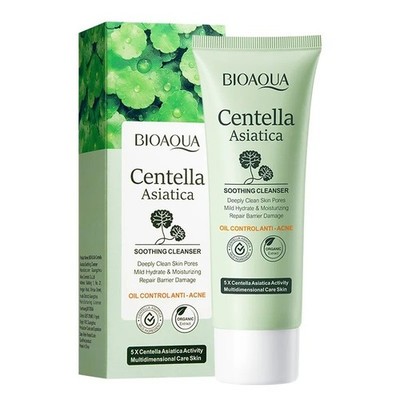 BIOAQUA Centella Asiatica Facial Cleanser Oil Control Moisturizing Face Wash