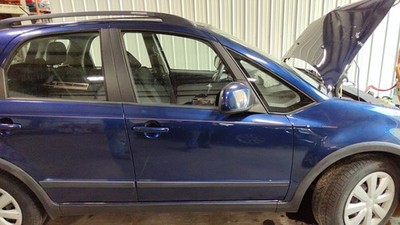 2007-2013 Suzuki SX-4 RH Passenger Front Door Assy Deep Sea Blue-ZMZ Nice!