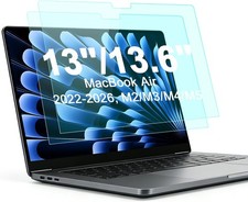 Matte Anti Glare Blue Light Blocking Screen Protector 2-Pack for MacBook Air 13.