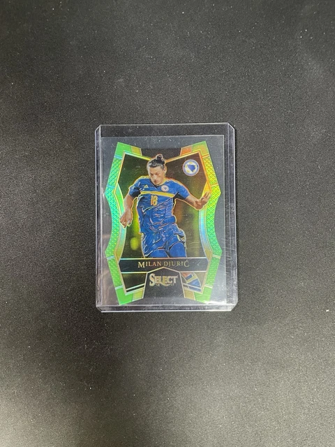 2016 Panini Select Milan Djuric #196 Die-Cut Green 55/60 Bosnia