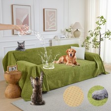 100 Waterproof Couch Cover for Dogs - Anti-Scratch Washable Non Slip 2 Cushi...