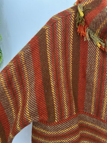 Pure Wool Boxy Jacket Moffat weavers Scotland in excellent condition Stripes 38 - Picture 5 of 14