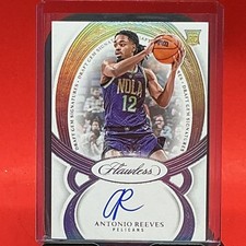 Panini 2024-25 Flawless Antonio Reeves Pelicans Auto DGS-ARP /25