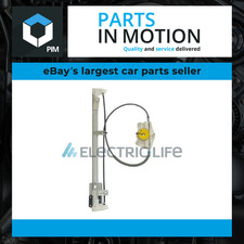 Electric Window Regulator Rear Left ZRVK722L Electric-Life Mechanism Lifter New