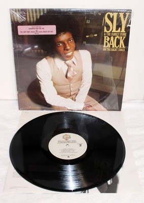 Sly & The Family Stone Back On The Right Track ~ 1979 WB Used Shrink LP ~ VG+