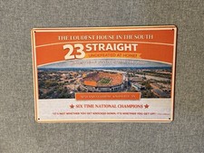 Tennessee Volunteers Stadium Metal Sign Neyland Poster Knoxville Records WK