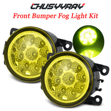 2pcs Yellow Front Bumper Fog Light Driving Lamps For Honda Pilot 2015-2022 Lr