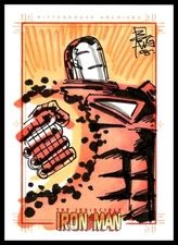 2008 Rittenhouse Iron Man #NNO RARE SketchaFEX 1/1