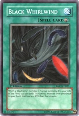 Black Whirlwind - RGBT-EN051 - Common - Unlimited Edition - Damaged