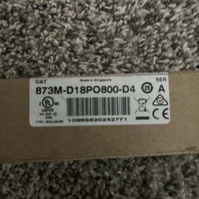 ALLEN BRADLEY 873M-D18PO800-D4 ULTRASONIC SENSOR PNP NO/NC SERIES A (133888) NIB