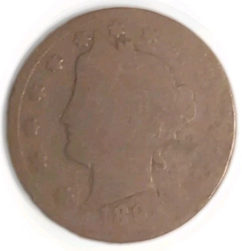 Photo of a 1895-P Liberty Nickel from an eBay listing that sold on Jul 17, 2026