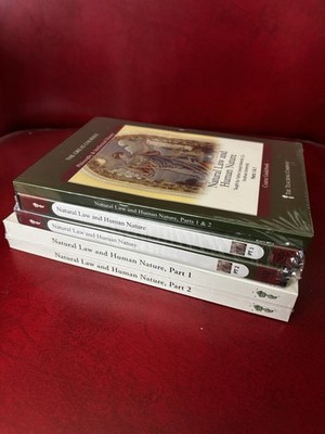NEW Great Courses NATURAL LAW HUMAN NATURE Course Book DVD Transcript Guide