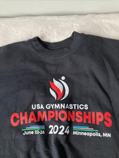 USA Gymnastics Championships 2024 Exclusive Crewneck Sweatshirt "size Youth L"