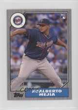 2017 Topps Mini Update Series 1987 Design Platinum 1/1 Adalberto Mejia 0h1