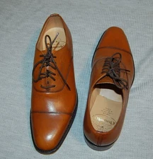 New Church's Shoes Men's Brown Leather Oxford UK 6.5 F/ US 7.5