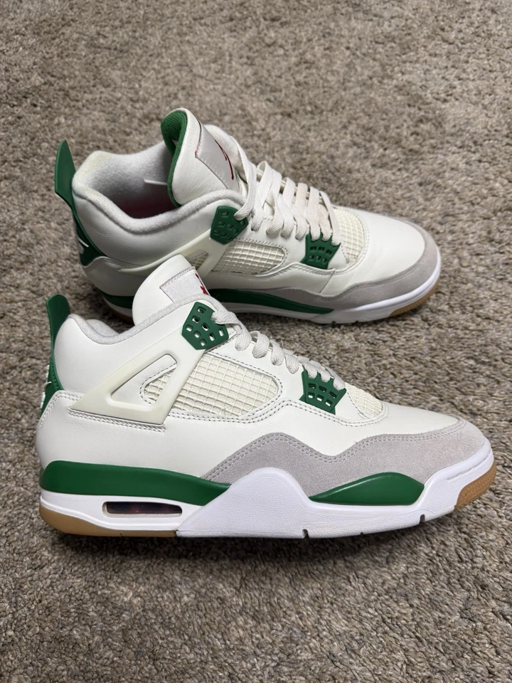 Air Jordan 4 Retro SB Verde Pino Talla 9.5 Hombre’s Foto 4 de 4