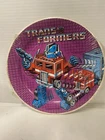 Vintage 1984 Unique TRANSFORMERS Party 9” Plates SEALED Package Hasbro