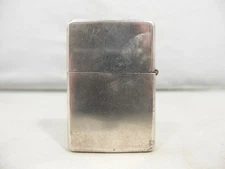 Sterling Zippo 2007 Plain Sterling Silver Oil Lighter