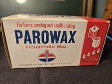 Vintage Standard Oil Parowax NOS Candles Skis Surfboards Set of 4 in box
