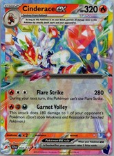 Cinderace ex Holofoil ME: Ascended Heroes 038/217